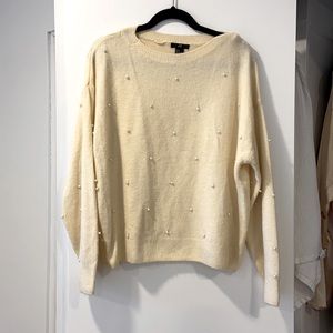 H&M cream sweater